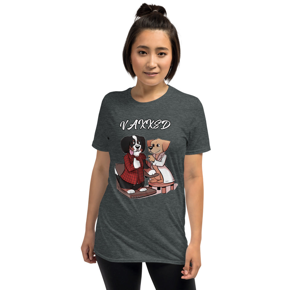 Short-Sleeve Unisex T-Shirt: VAXXED