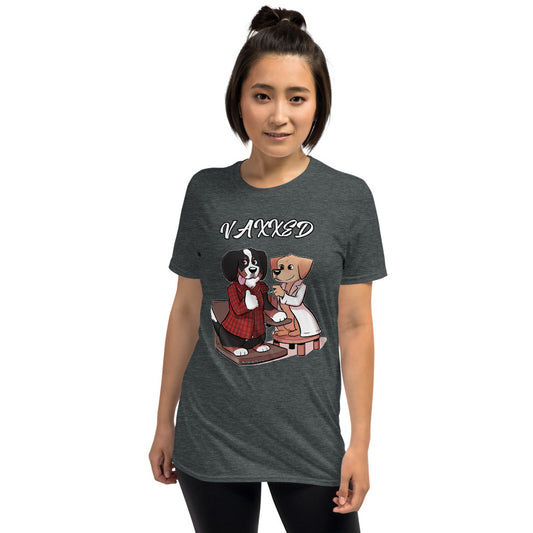 Short-Sleeve Unisex T-Shirt: VAXXED
