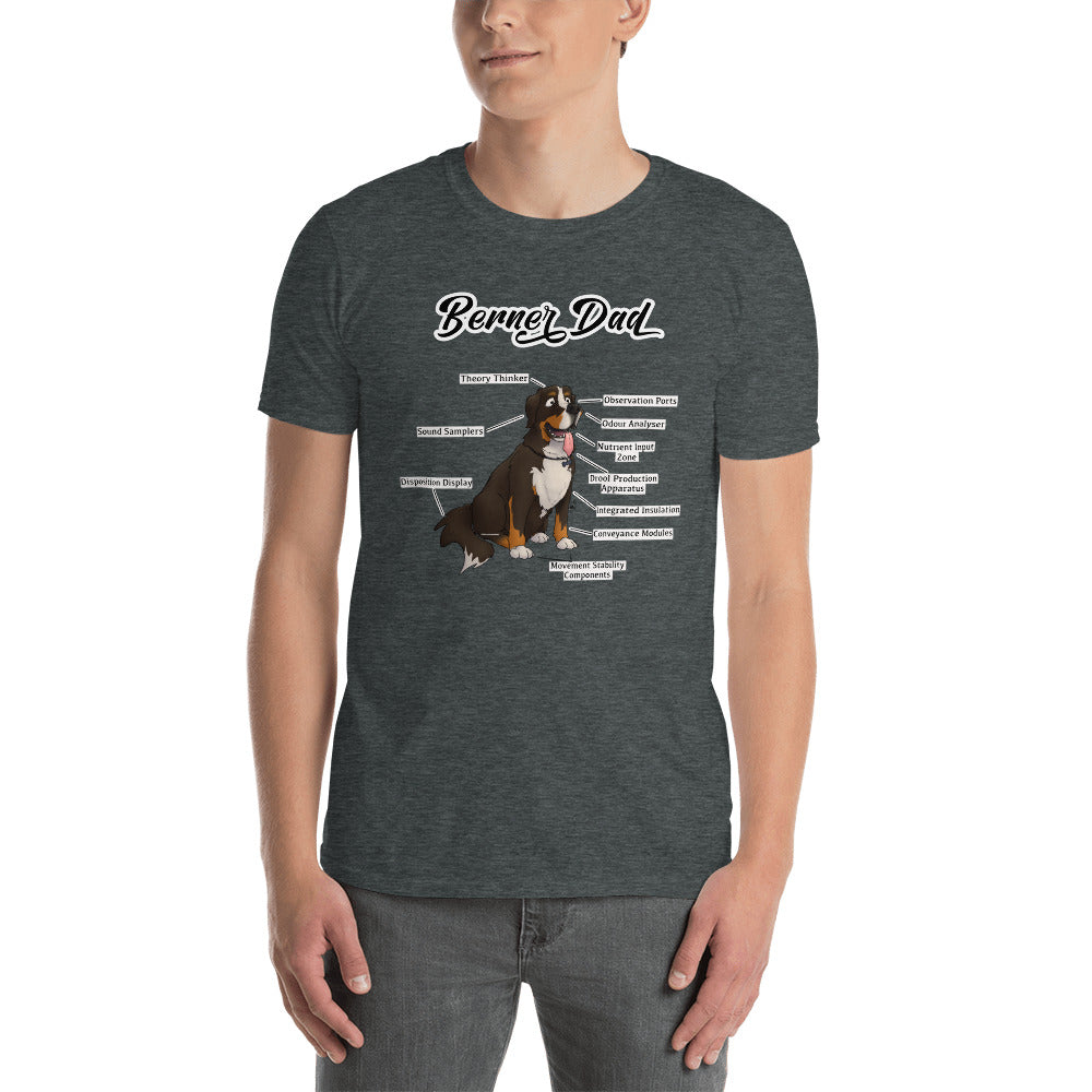 Short-Sleeve Unisex T-Shirt: Berner Dad!