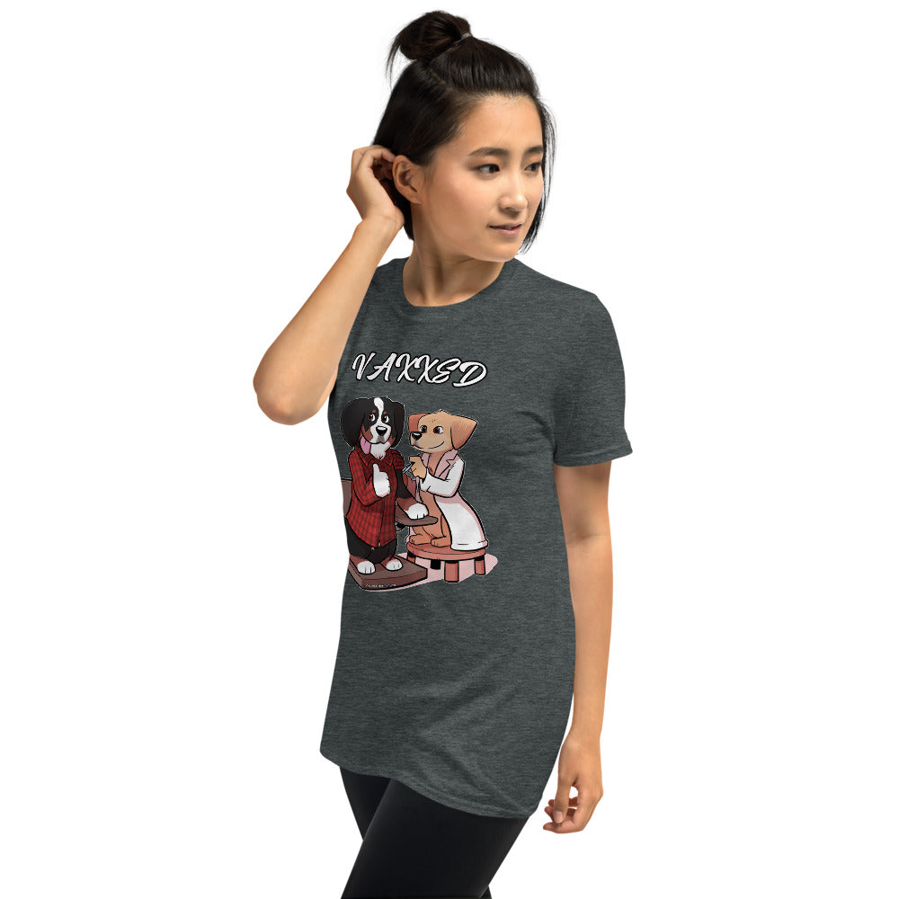 Short-Sleeve Unisex T-Shirt: VAXXED