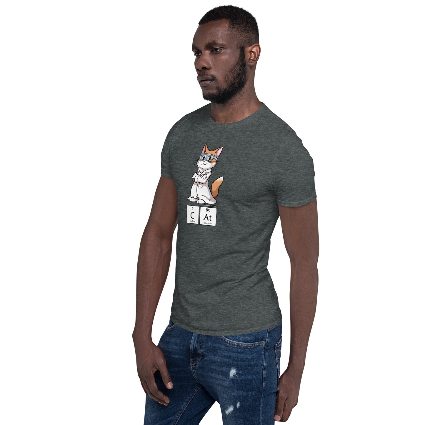 Short-Sleeve Unisex T-Shirt: CAT in Periodic Symbols