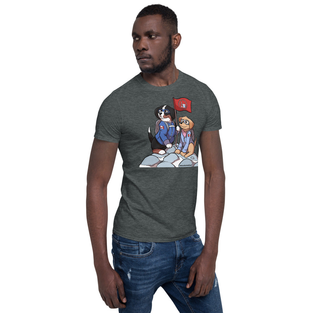 Short-Sleeve Unisex T-Shirt: The Mountains Call