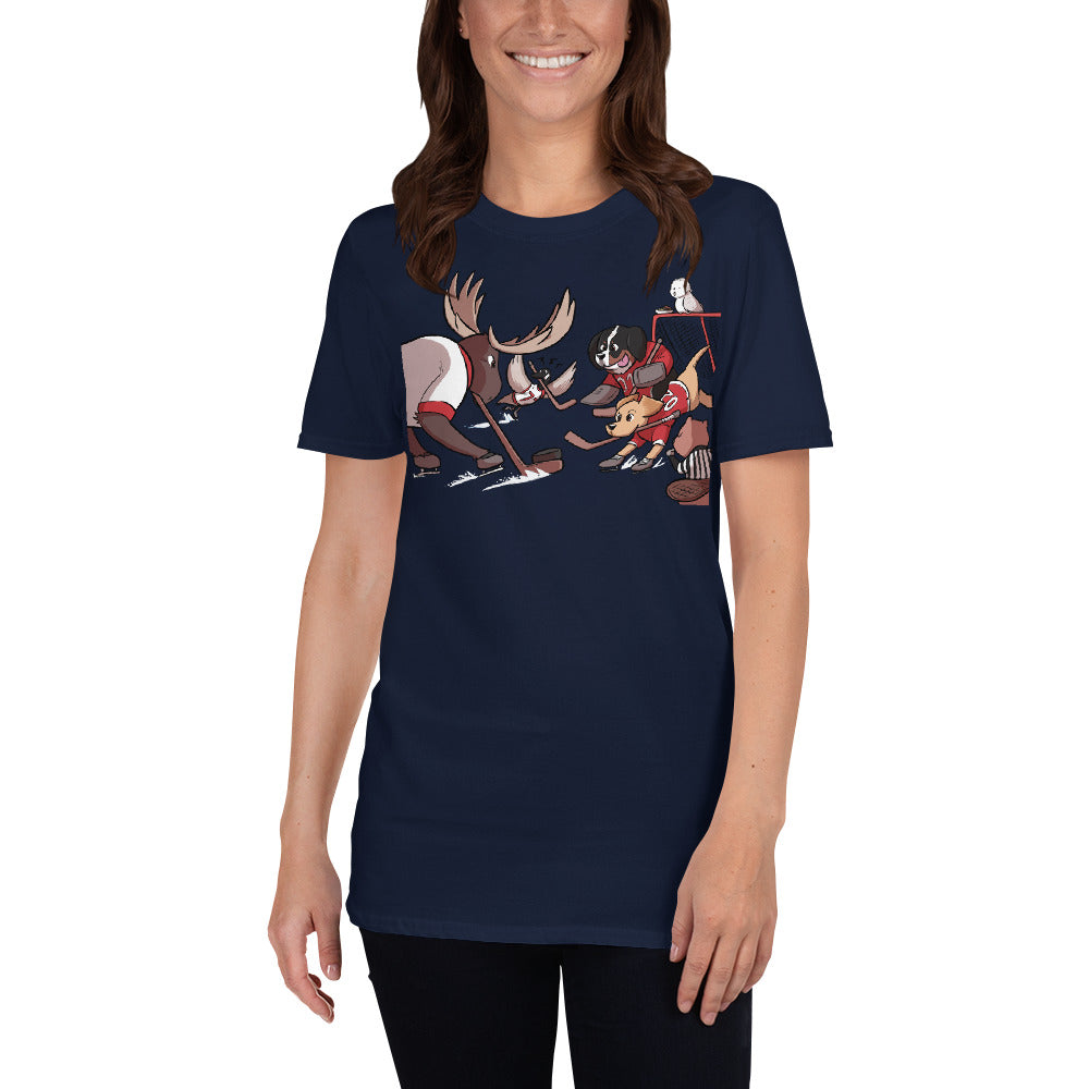 Short-Sleeve Unisex T-Shirt: Hockey!