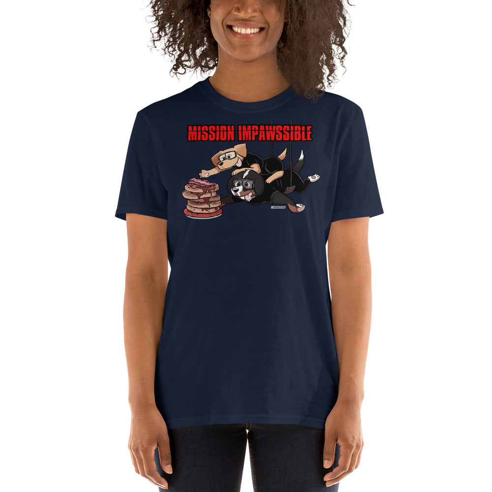 Short-Sleeve Unisex T-Shirt: Waffle Mountain Pawssible