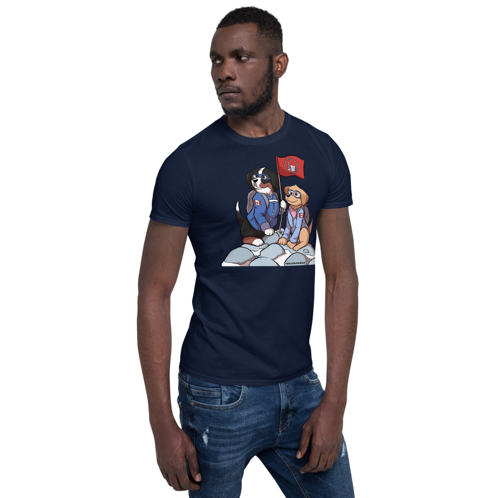 Short-Sleeve Unisex T-Shirt: The Mountains Call