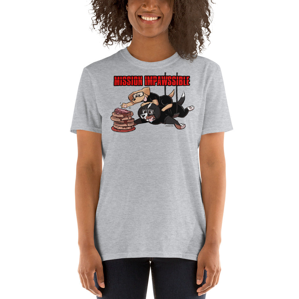 Short-Sleeve Unisex T-Shirt: Waffle Mountain Pawssible