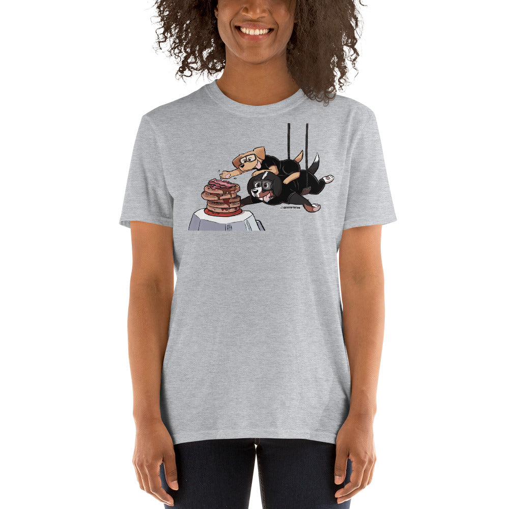 Short-Sleeve Unisex T-Shirt: Waffle Mountain PAWSSIBLE