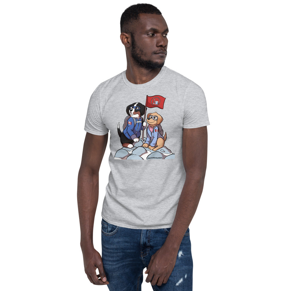 Short-Sleeve Unisex T-Shirt: The Mountains Call