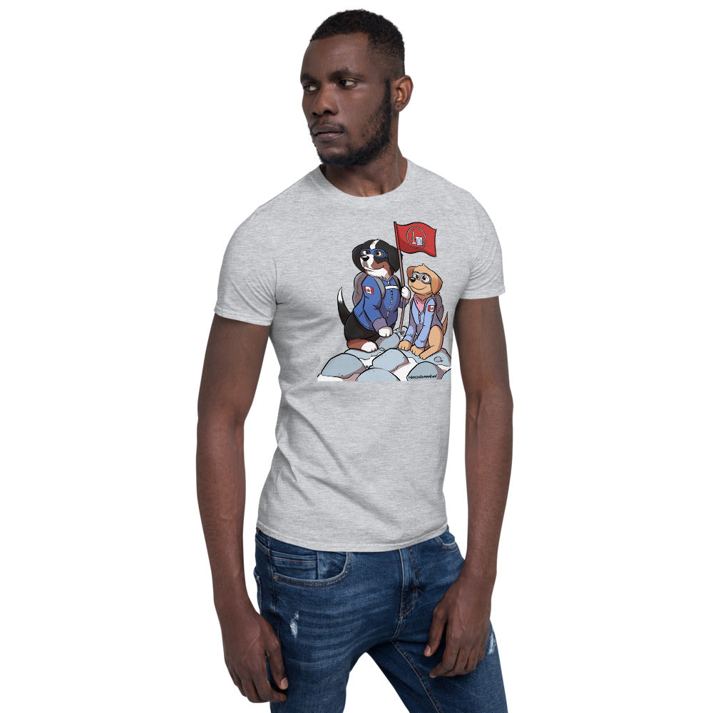 Short-Sleeve Unisex T-Shirt: The Mountains Call