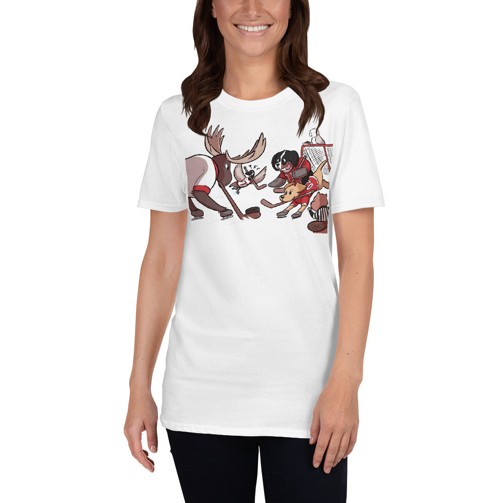 Short-Sleeve Unisex T-Shirt: Hockey!