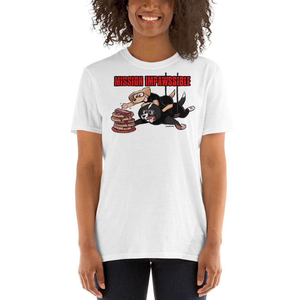 Short-Sleeve Unisex T-Shirt: Waffle Mountain Pawssible