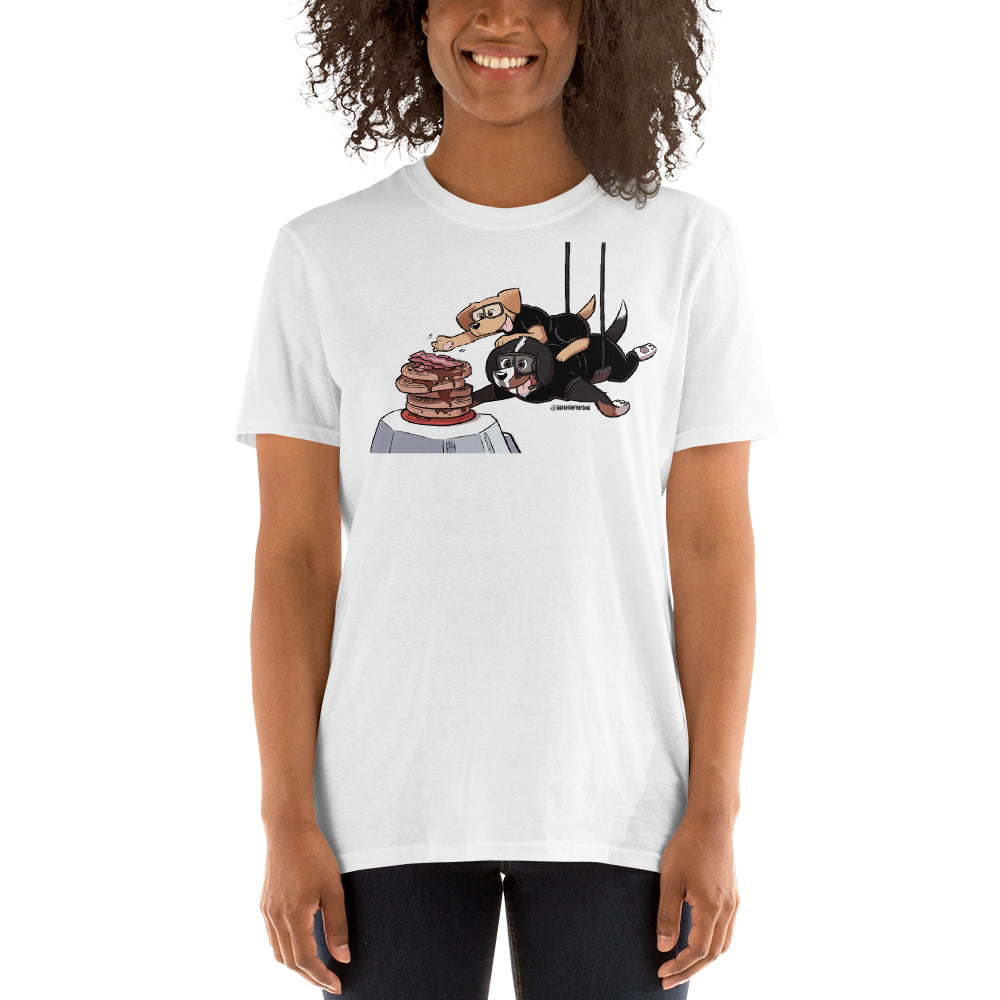 Short-Sleeve Unisex T-Shirt: Waffle Mountain PAWSSIBLE