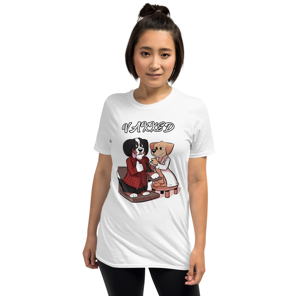 Short-Sleeve Unisex T-Shirt: VAXXED