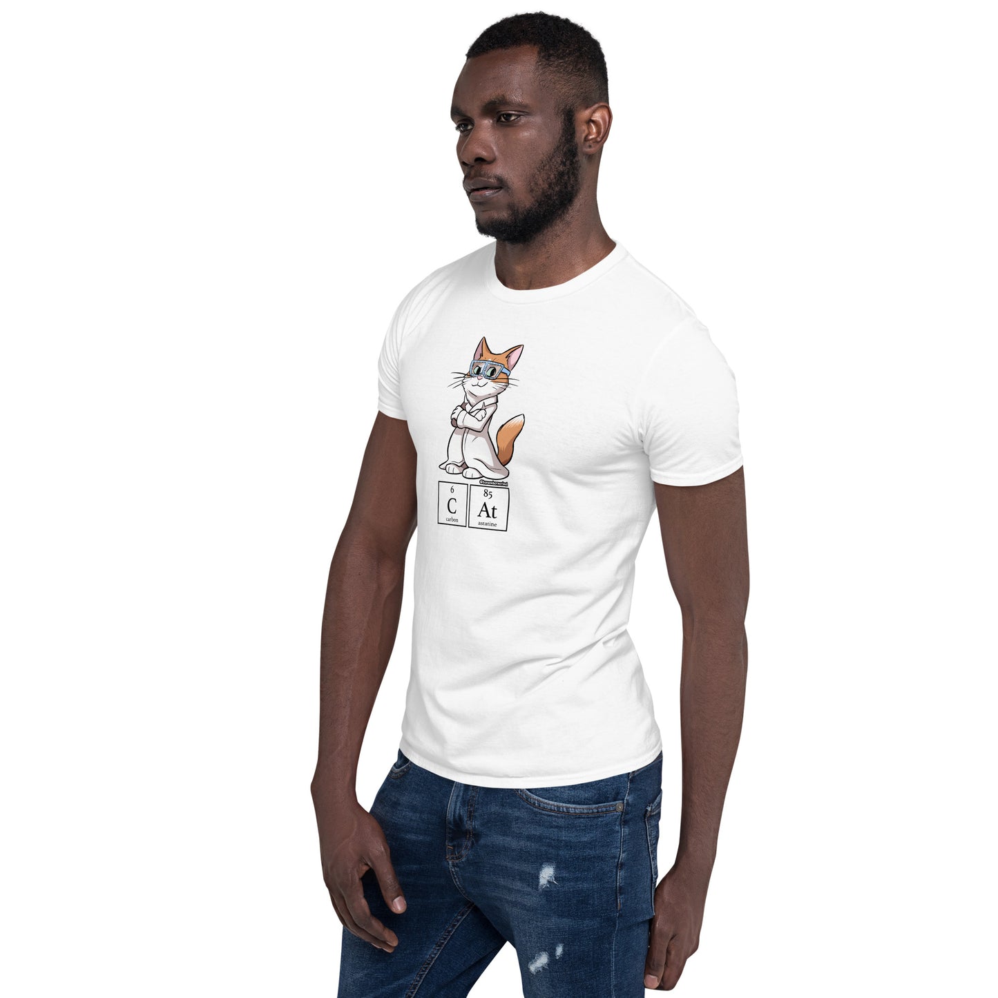 Short-Sleeve Unisex T-Shirt: CAT in Periodic Symbols