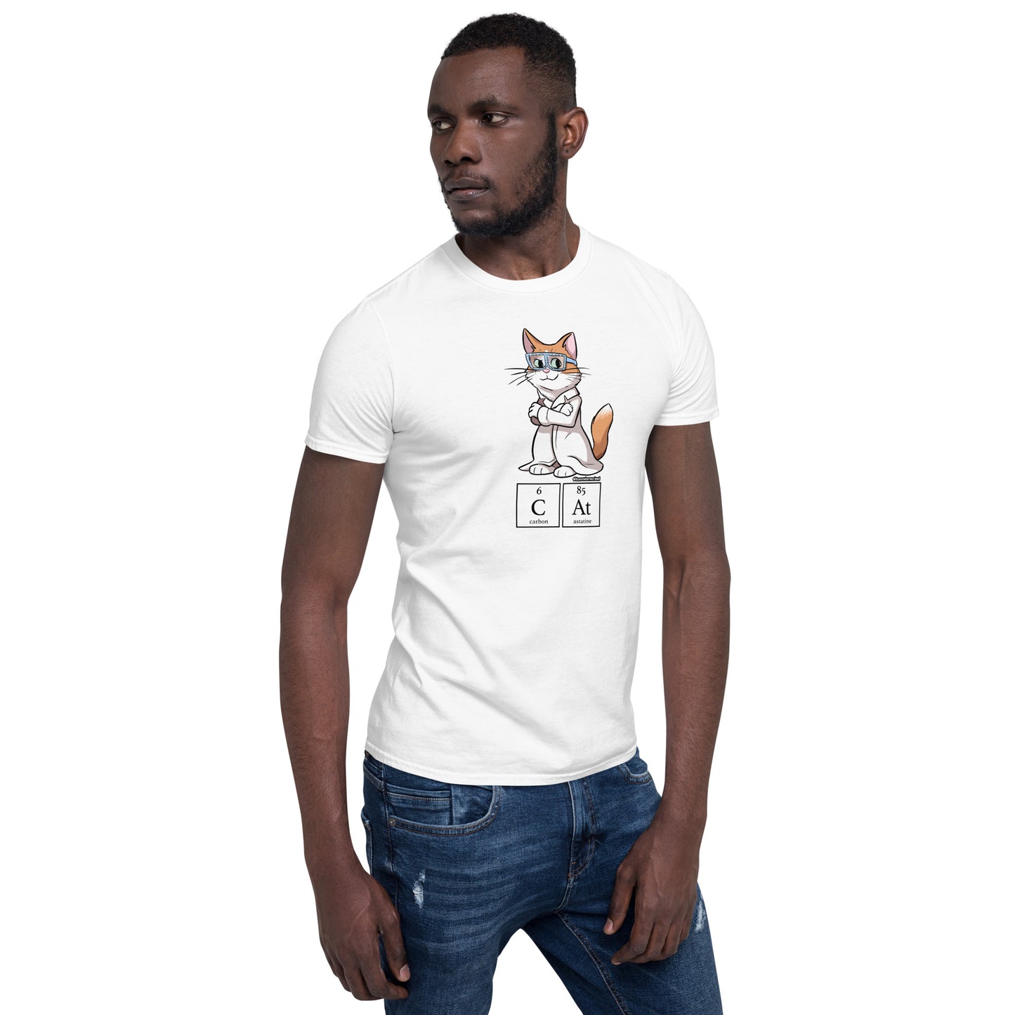 Short-Sleeve Unisex T-Shirt: CAT in Periodic Symbols