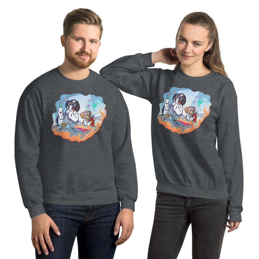 Unisex Sweatshirt: Science Chaos