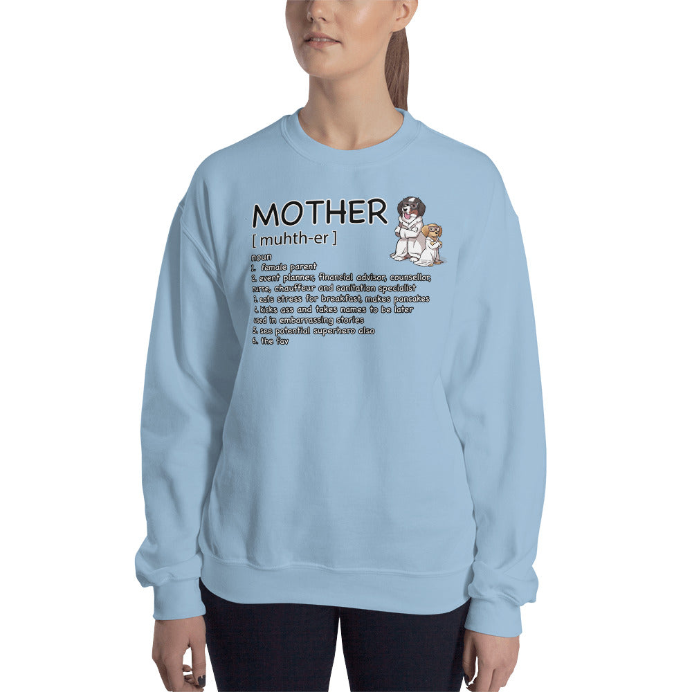 Unisex Sweatshirt: Mother Definition