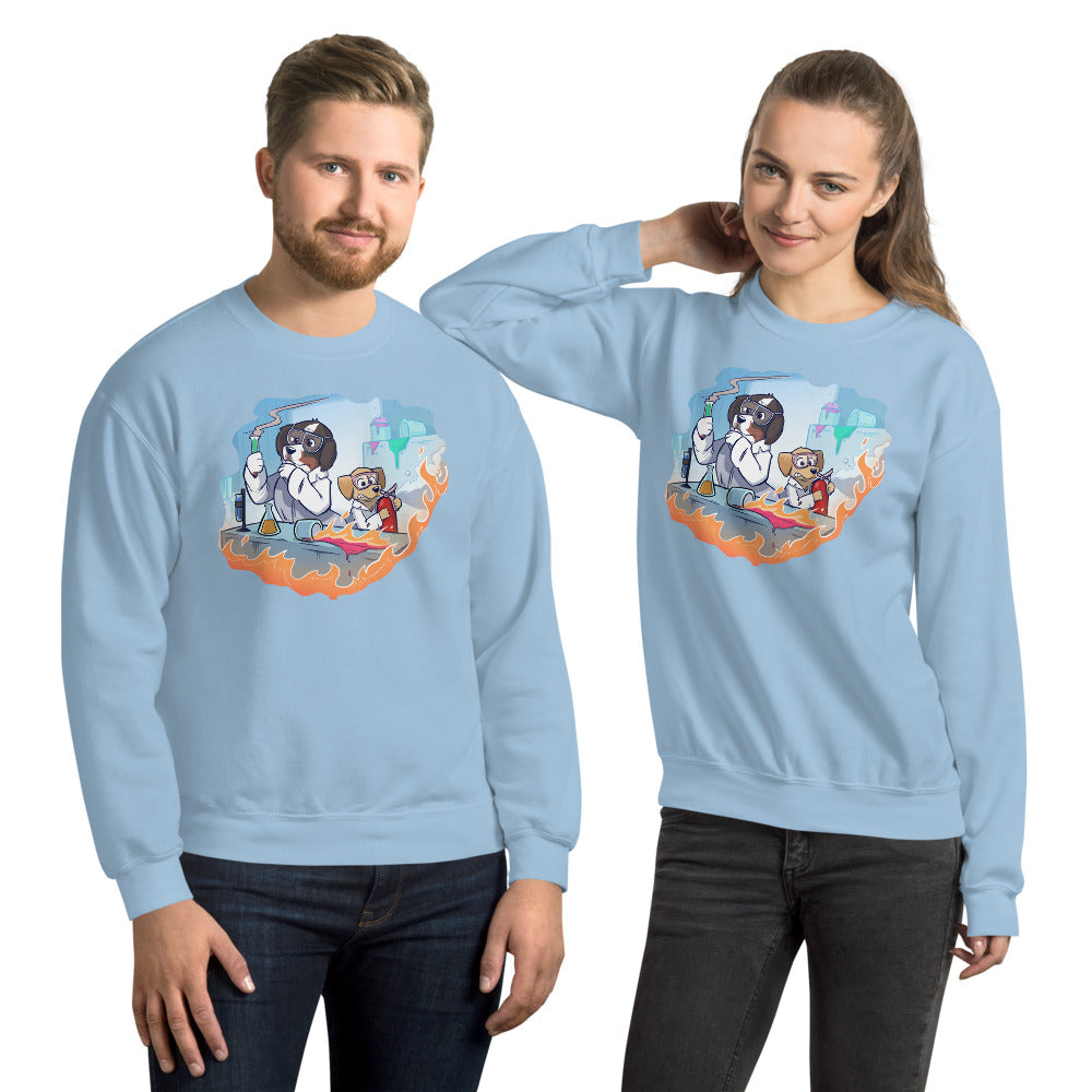 Unisex Sweatshirt: Science Chaos