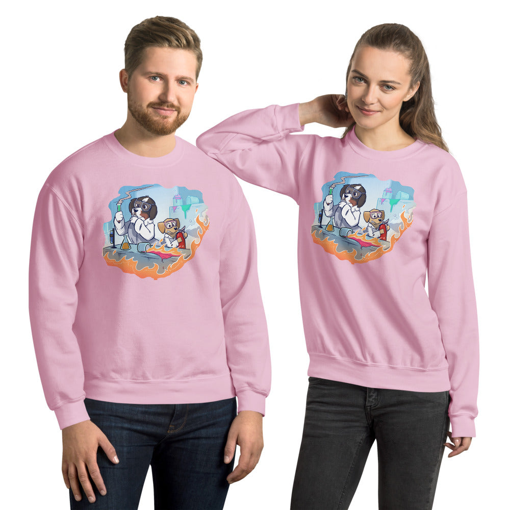 Unisex Sweatshirt: Science Chaos