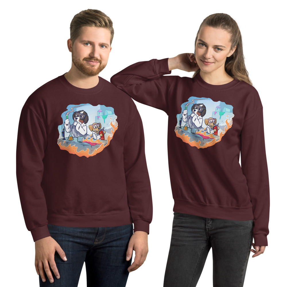 Unisex Sweatshirt: Science Chaos