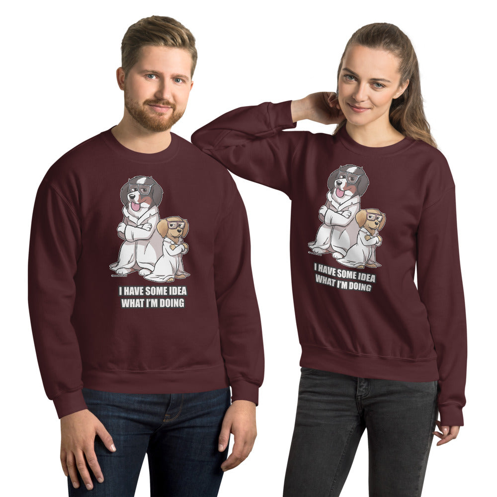 Unisex Sweatshirt: Buns and Beaks