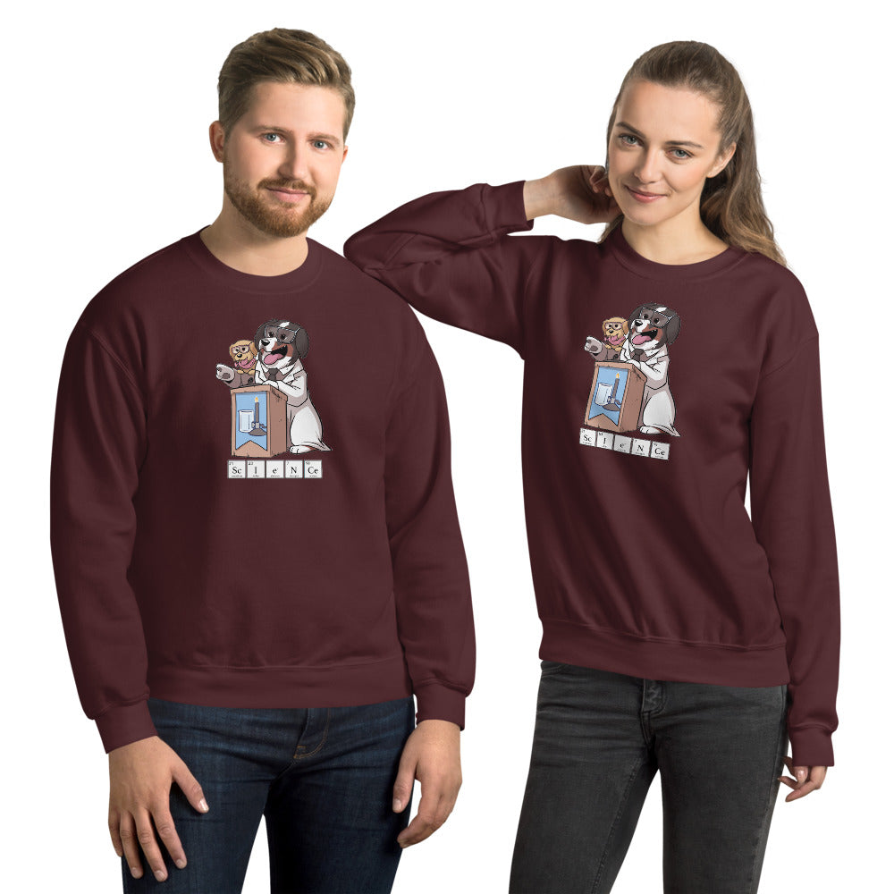 Unisex Sweatshirt: Science!