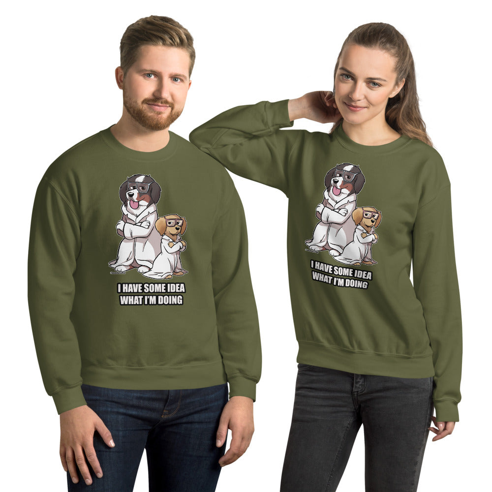 Unisex Sweatshirt: Buns and Beaks