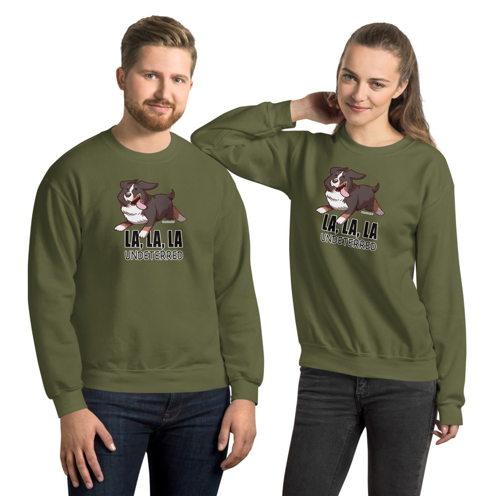 Unisex Sweatshirt: LA LA LA