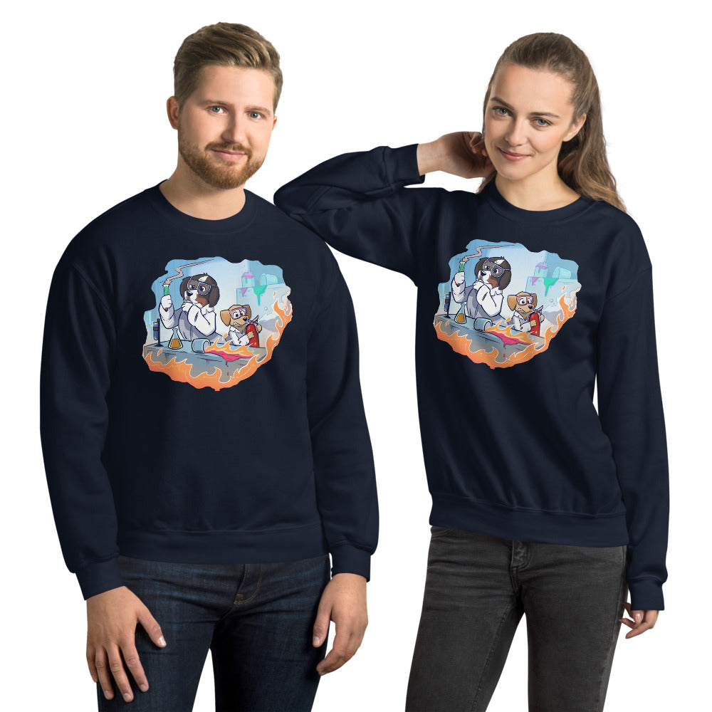 Unisex Sweatshirt: Science Chaos