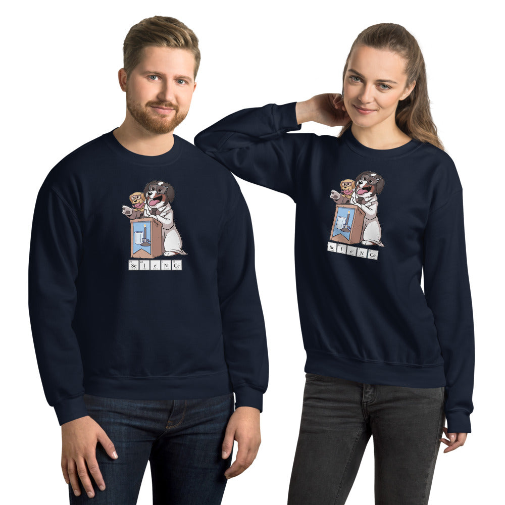 Unisex Sweatshirt: Science!
