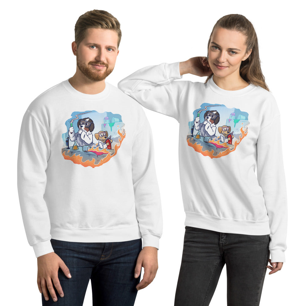 Unisex Sweatshirt: Science Chaos