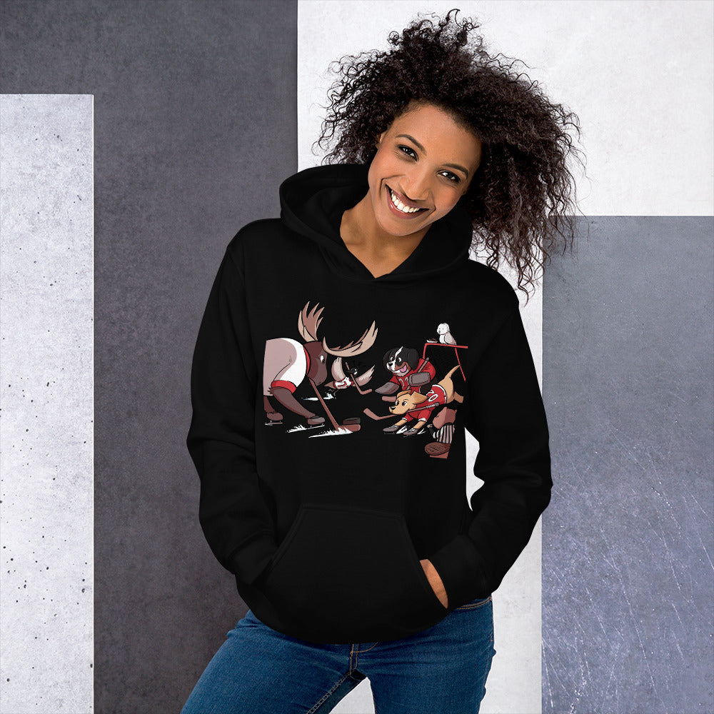 Unisex Hoodie: Hockey Time!