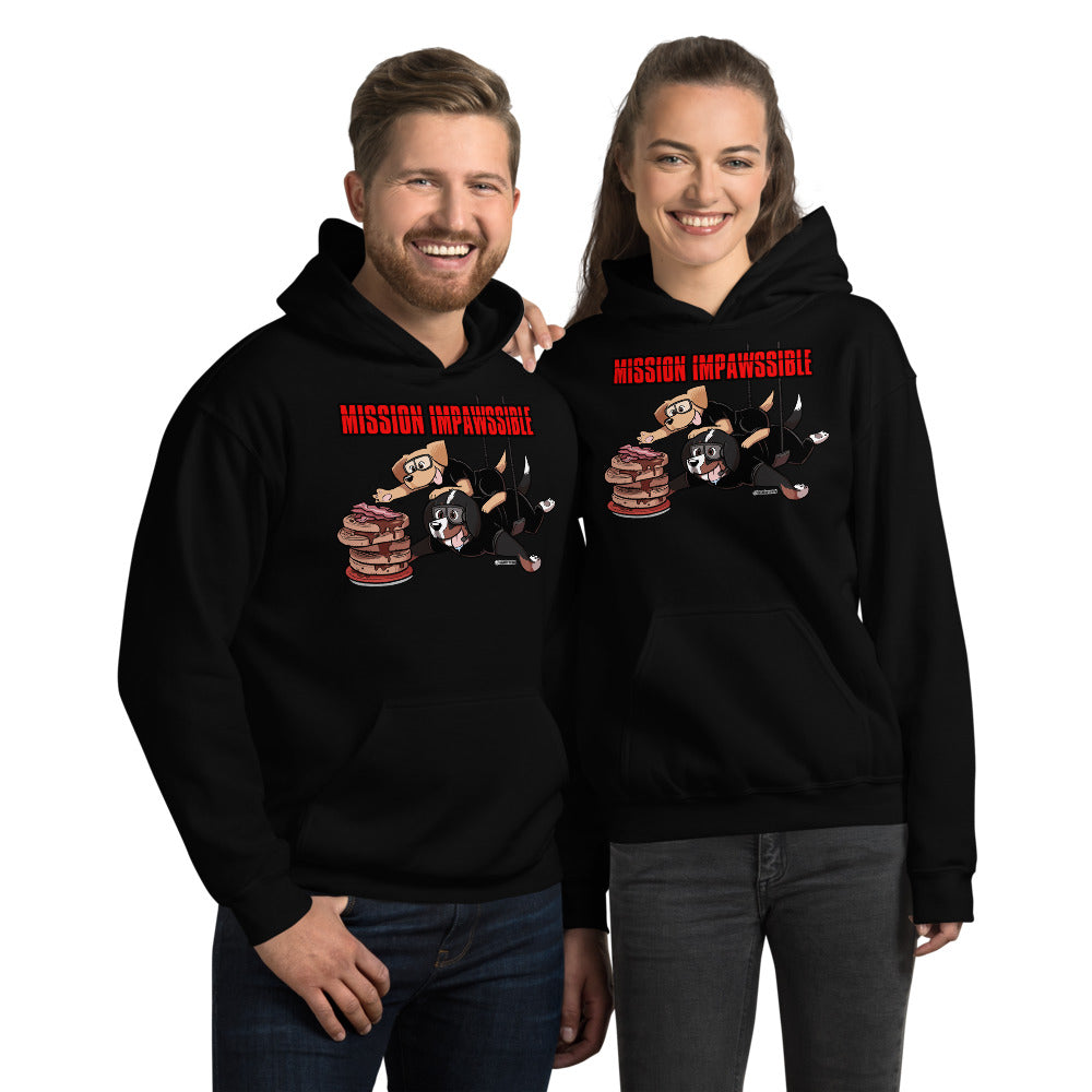Unisex Hoodie: MISSION IMPAWSSIBLE