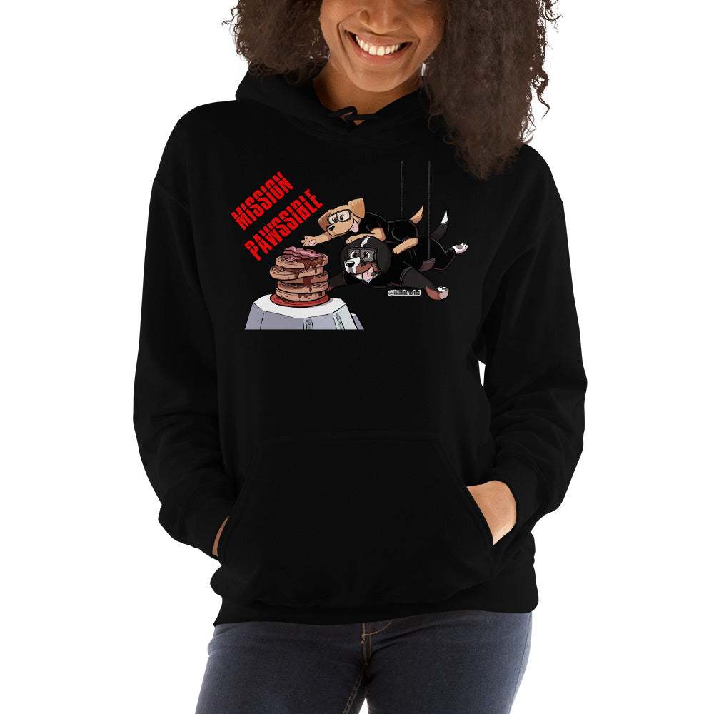 Unisex Hoodie: MISSION PAWSSIBLE