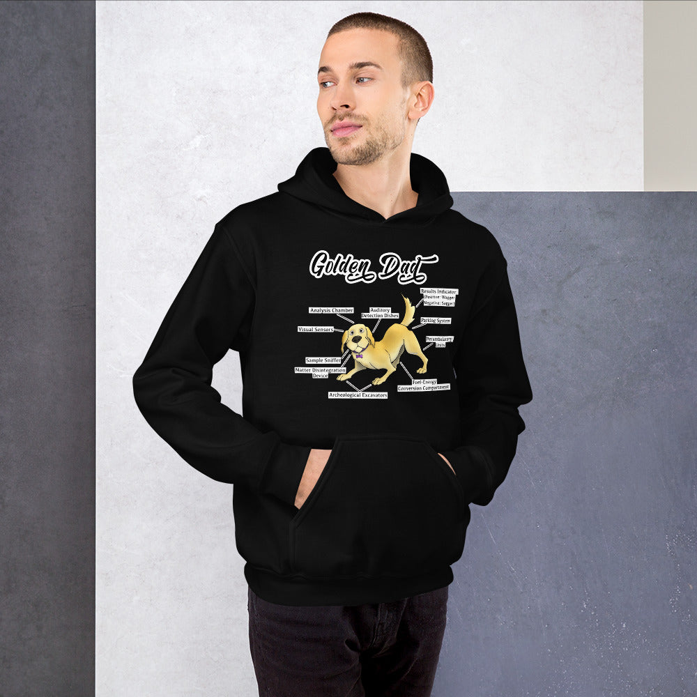 Unisex Hoodie- Golden Dad