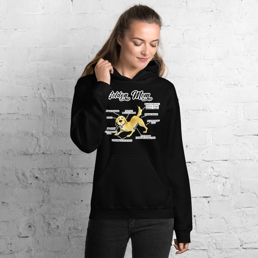 Unisex Hoodie- Golden Mom
