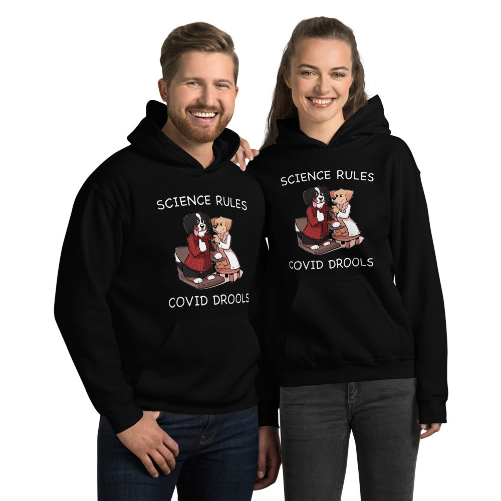 Unisex Hoodie: COVID DROOLS