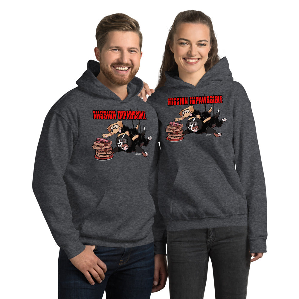 Unisex Hoodie: MISSION IMPAWSSIBLE