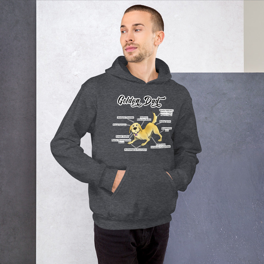 Unisex Hoodie- Golden Dad