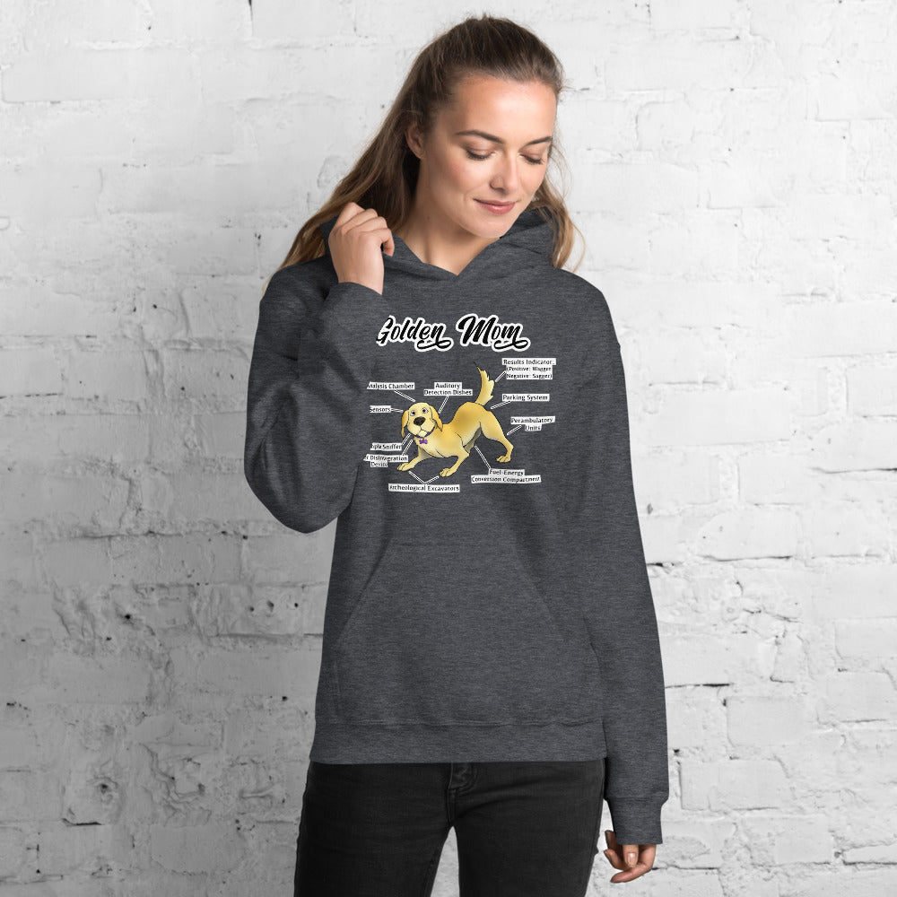 Unisex Hoodie- Golden Mom