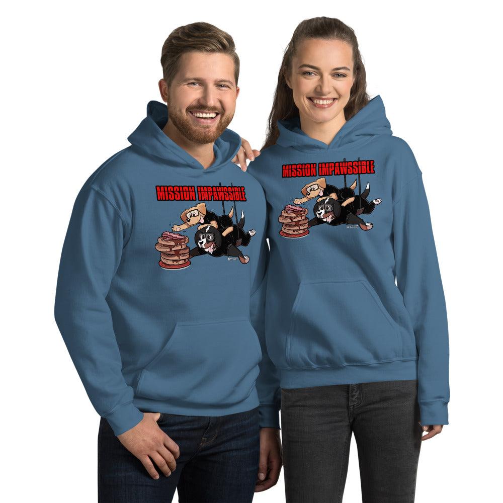 Unisex Hoodie: MISSION IMPAWSSIBLE
