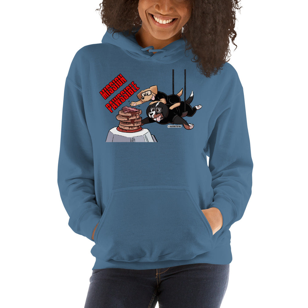 Unisex Hoodie: MISSION PAWSSIBLE