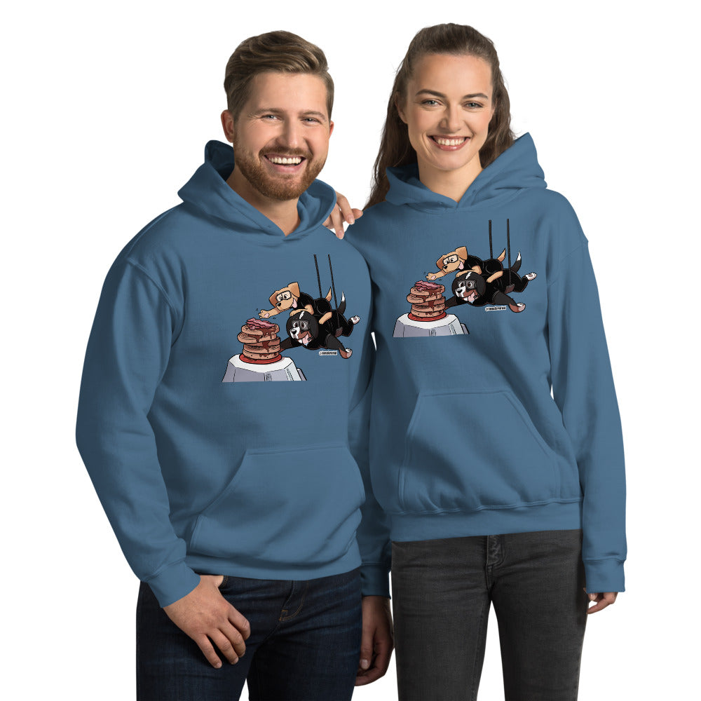 Unisex Hoodie: Waffle Mountain Pawssible