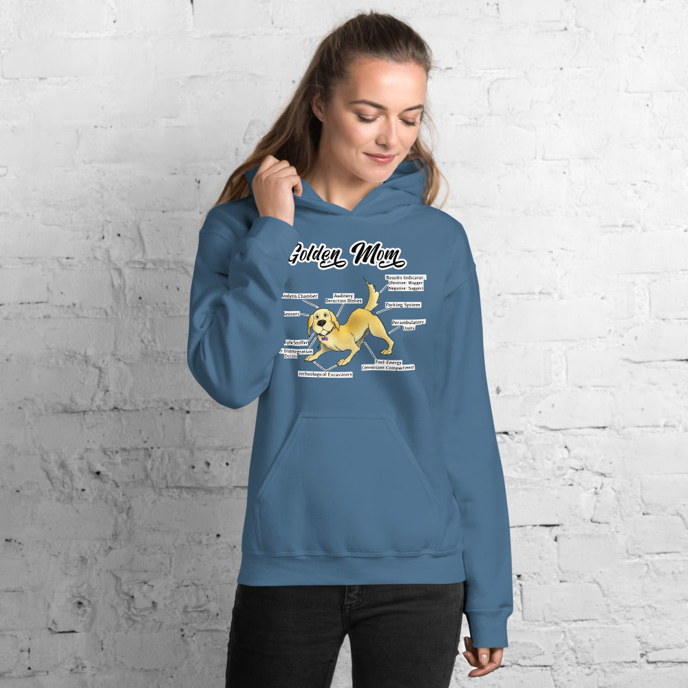 Unisex Hoodie- Golden Mom
