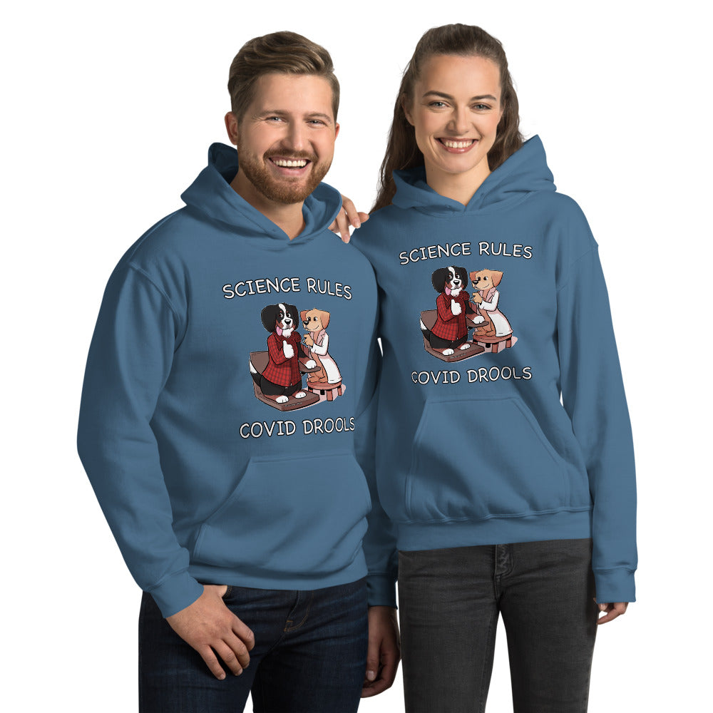 Unisex Hoodie: COVID DROOLS