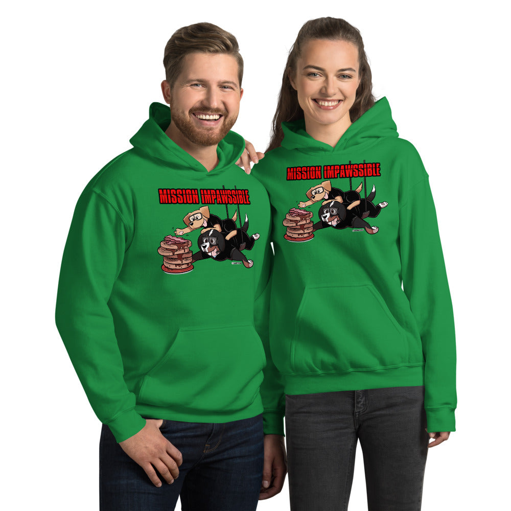 Unisex Hoodie: MISSION IMPAWSSIBLE