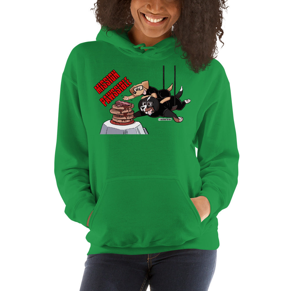 Unisex Hoodie: MISSION PAWSSIBLE