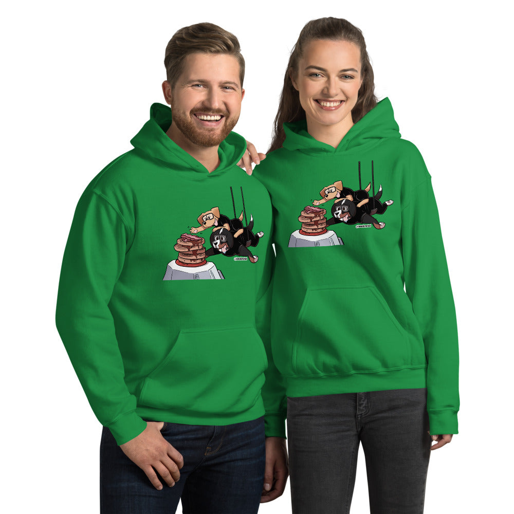 Unisex Hoodie: Waffle Mountain Pawssible