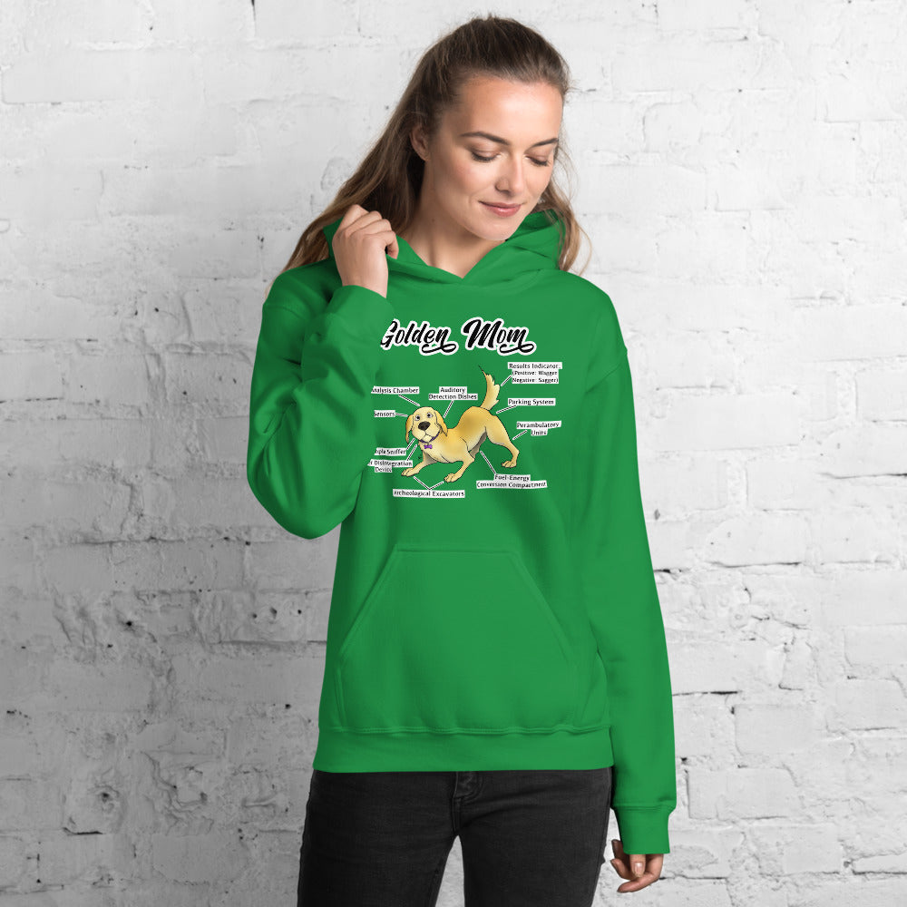 Unisex Hoodie- Golden Mom