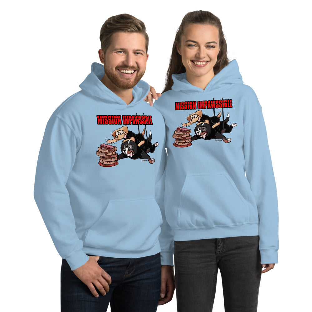 Unisex Hoodie: MISSION IMPAWSSIBLE